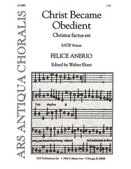 Felice Anerio: Christ Became Obedient Even Unto Death