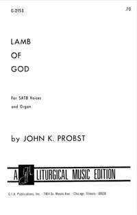 John K. Probst: Lamb of God