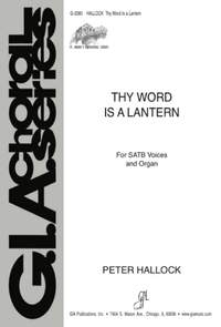 Peter R. Hallock: Thy Word Is a Lantern
