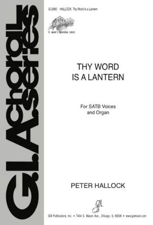 Peter R. Hallock: Thy Word Is a Lantern