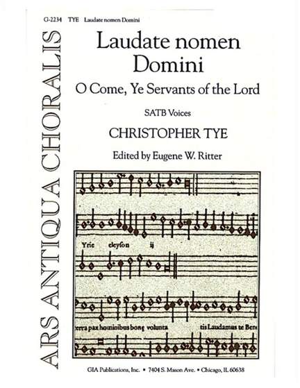 Christopher Tye: Laudate Nomen Domini