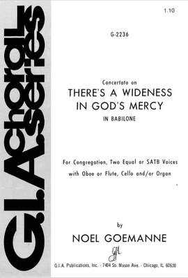Noël Goemanne: There's a Wideness in God's Mercy