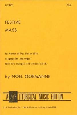 Noël Goemanne: Festive Mass