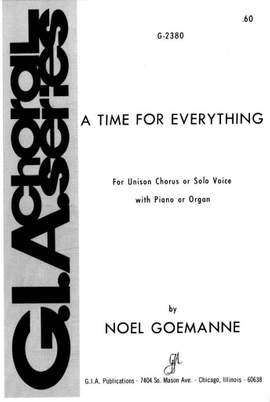 Noël Goemanne: A Time for Everything