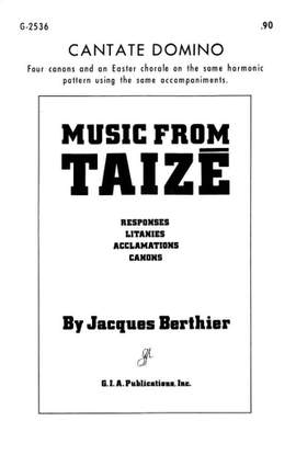 Jacques Berthier: Cantate Domino
