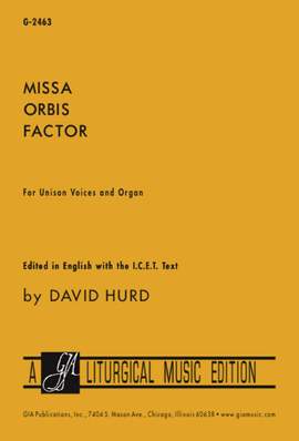 David Hurd: Missa orbis factor