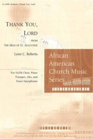 Leon C. Roberts: Thank You, Lord - Instrument parts