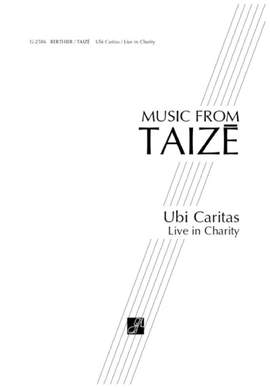 Jacques Berthier: Ubi caritas