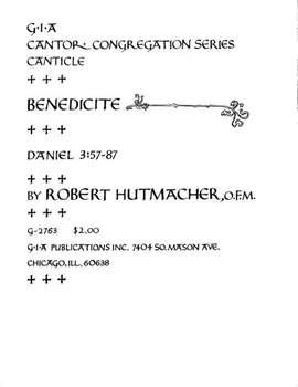 Robert Hutmacher OFM: Benedicite