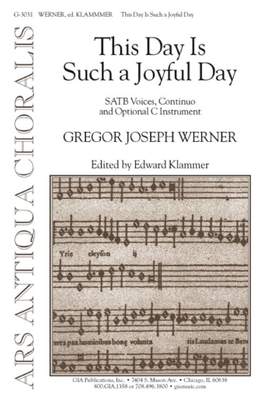 Edward W. Klammer: This Day Is Such a Joyful Day