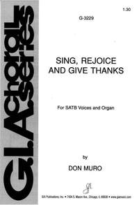 Don Muro: Sing, Rejoice and Give Thanks
