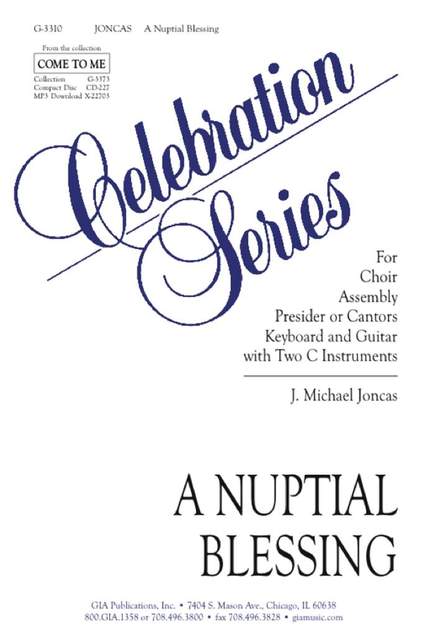 J. Michael Joncas: Nuptial Blessing, A