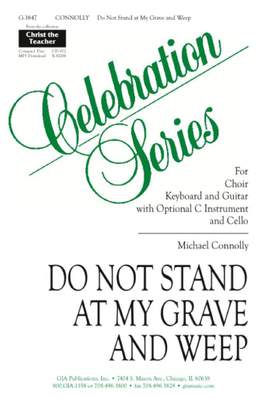 Michael Connolly: Do Not Stand at My Grave and Weep