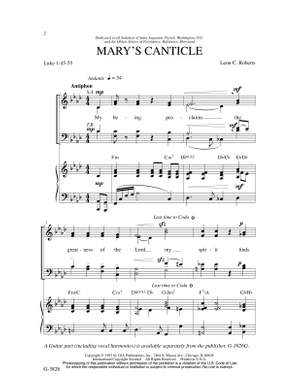 Leon C. Roberts: Mary's Canticle