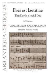Venceslaus Samotulinus: Dies est laetitiae