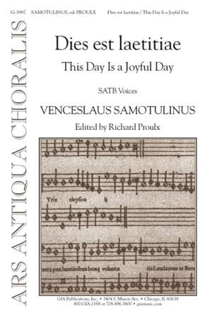 Venceslaus Samotulinus: Dies est laetitiae