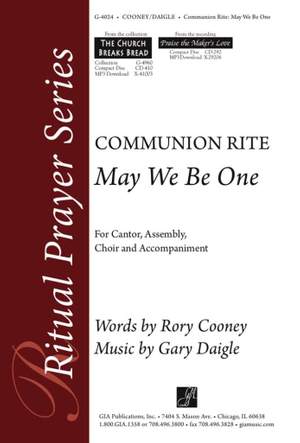 Gary A. Daigle: May We Be One