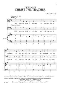 Michael Connolly: Christ the Teacher (The Hymn of)