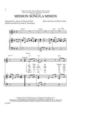 Rory Cooney: Mission Song