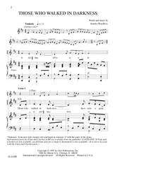 Jennifer Kerr Breedlove: Those Who Walked in Darkness