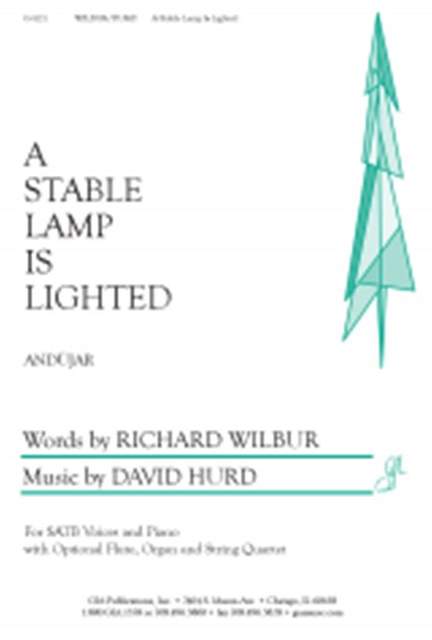 David Hurd: A Stable Lamp Is Lighted