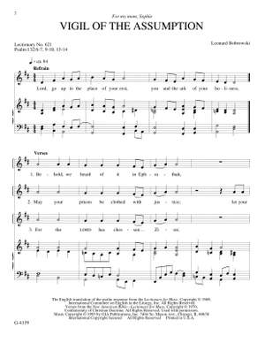 Leonard Bobrowski: Vigil of the Assumption