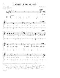 John Karl Hirten: Canticle of Moses