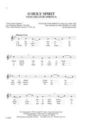 Gilles Binchois: O Holy Spirit