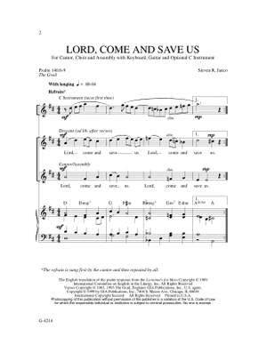 Steven Janco: Lord, Come and Save Us