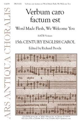 Richard Proulx: Verbum caro factum est