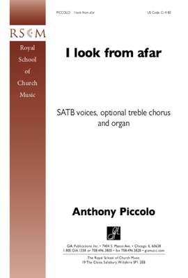Anthony Piccolo: I Look from Afar