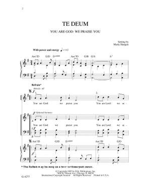 Marty Haugen: Te Deum - You are God:We praise You