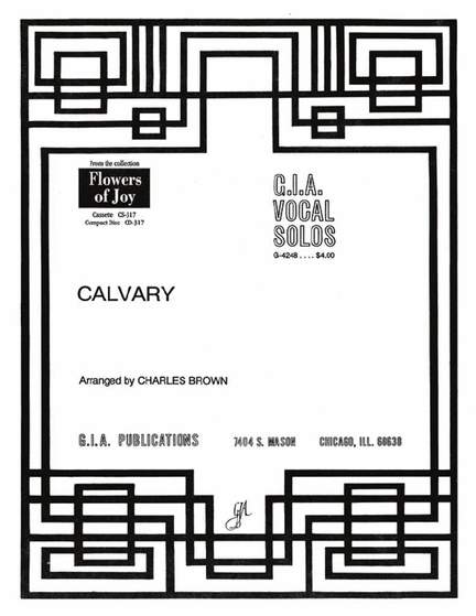 Charles Brown: Calvary