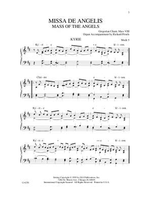 Richard Proulx: Missa de Angelis/Mass of the Angels - Choral ed