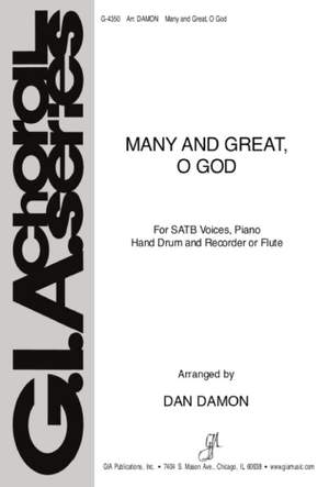 Dan Damon: Many and Great, O God
