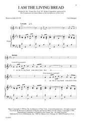 Carl Johengen: I Am the Living Bread