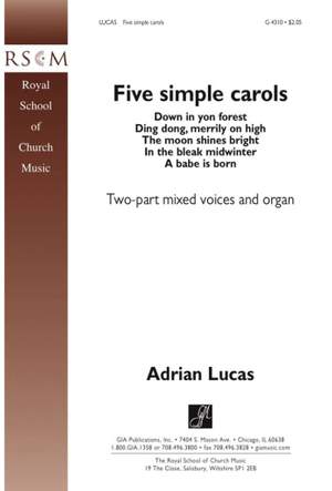 Adrian Lucas: Five Simple Carols