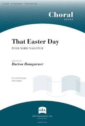 Burton Bumgarner: That Easter Day