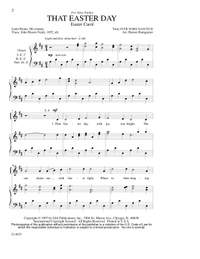 Burton Bumgarner: That Easter Day