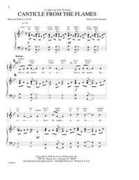 Felix Goebel-Komala: Canticle from the Flames