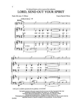 Francis Patrick O'Brien: Lord, Send Out Your Spirit