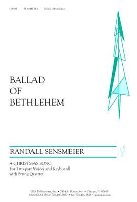 Randall K. Sensmeier: Ballad of Bethlehem