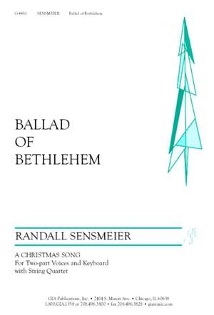 Randall K. Sensmeier: Ballad of Bethlehem