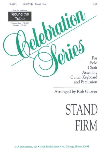 Rob Glover: Stand Firm
