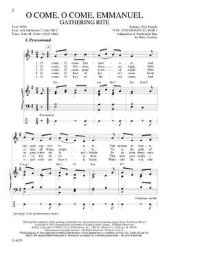 Gary A. Daigle: O Come, O Come, Emmanuel: Gathering Rite