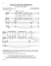 Michael M. Birkley: Veni Sancte Spiritus