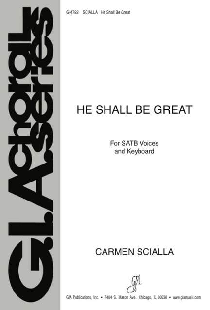 Carmen Scialla: He Shall Be Great
