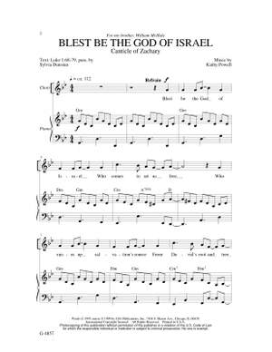 Kathy Powell: Blest Be the God of Israel