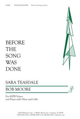 Bob Moore: Before the Song Was Done