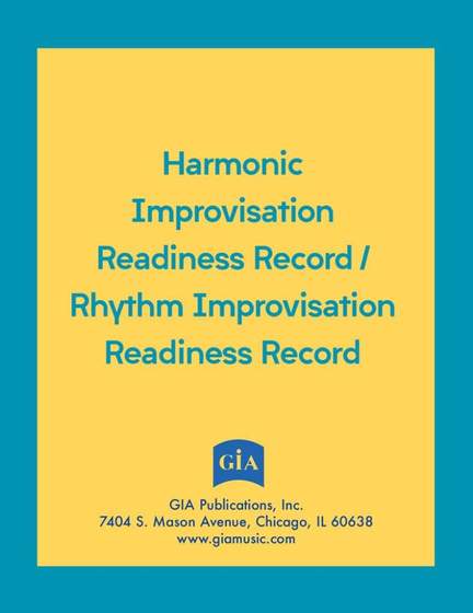 Edwin E. Gordon: Harmonic Improvisation Readiness Record
